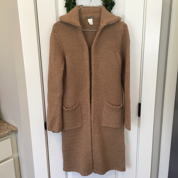J. Crew Sweaters - J. Crew Alpaca Blend Long Sweater Coat
